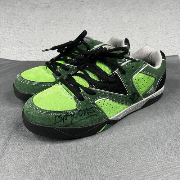 Other - Emerica Skate Shoes Braydon Pro Model Mens 10.5 Green Piss Drunx PD Signed RARE